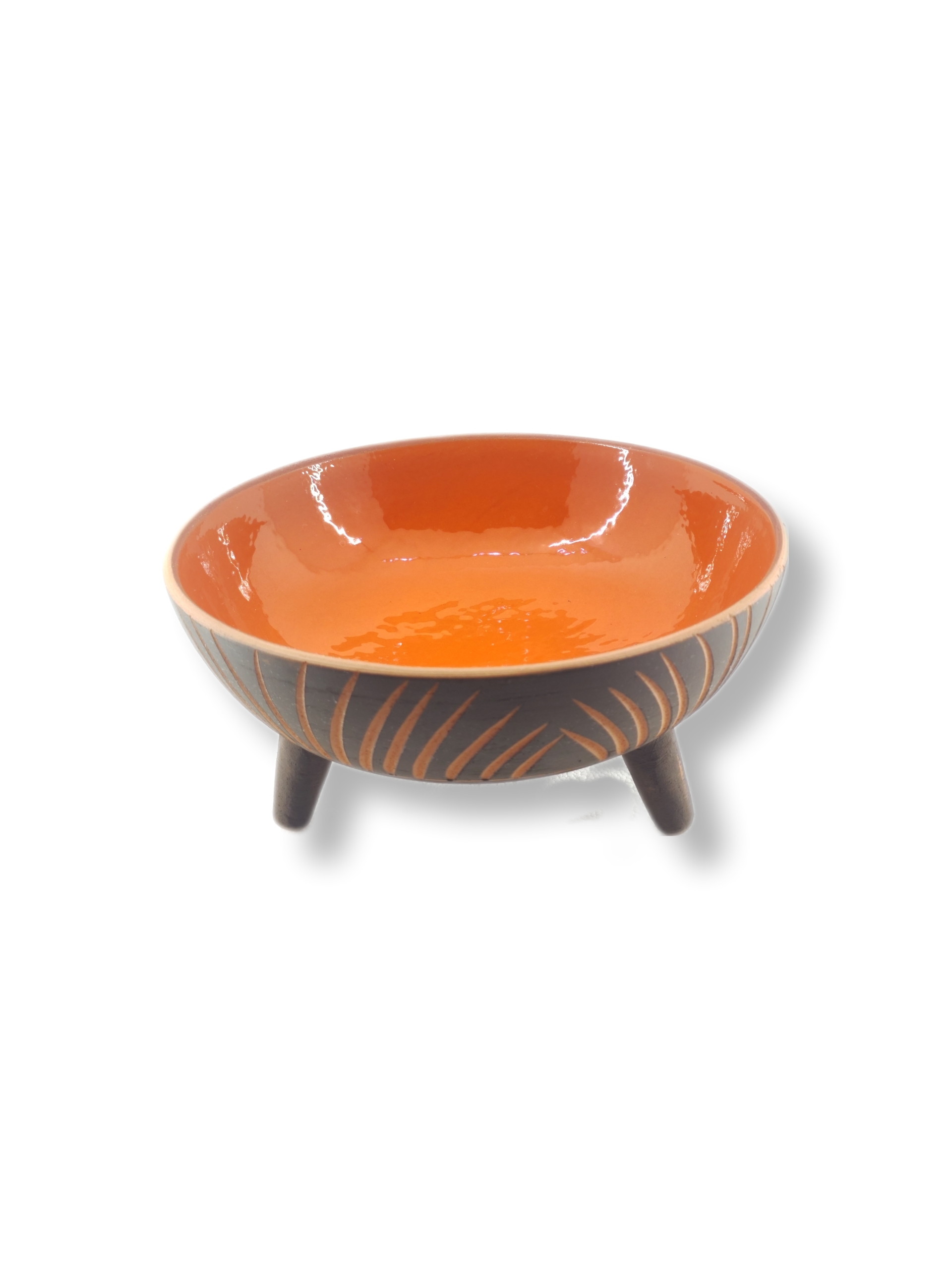 DEKORATİF AYAKLI KASE 25CM