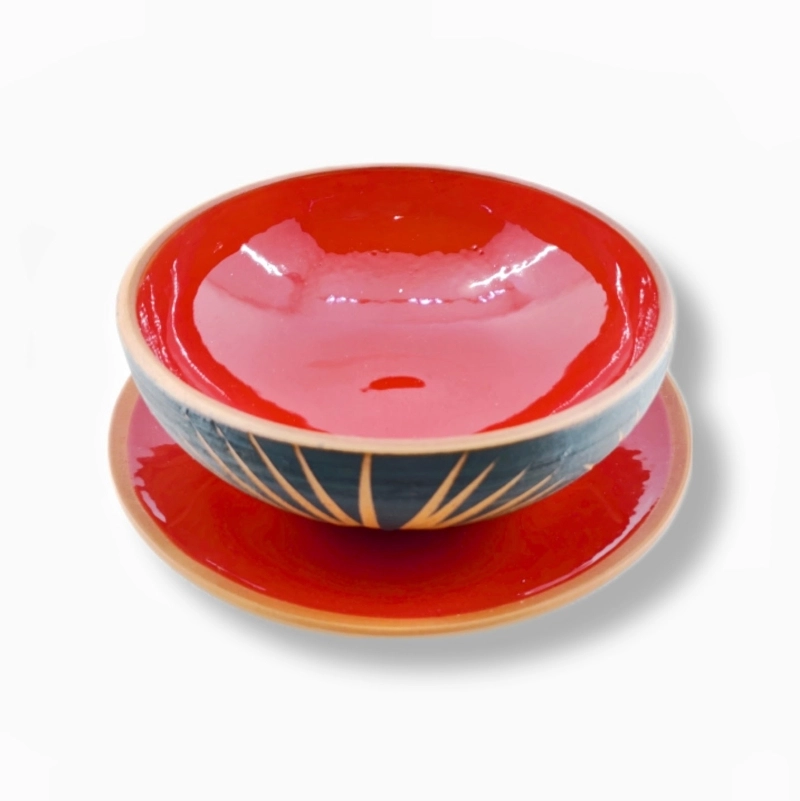 Desenli Çorba Kasesi