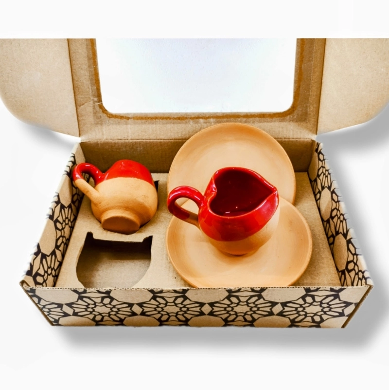 2 Lİ KALPLİ FİNCAN SETİ