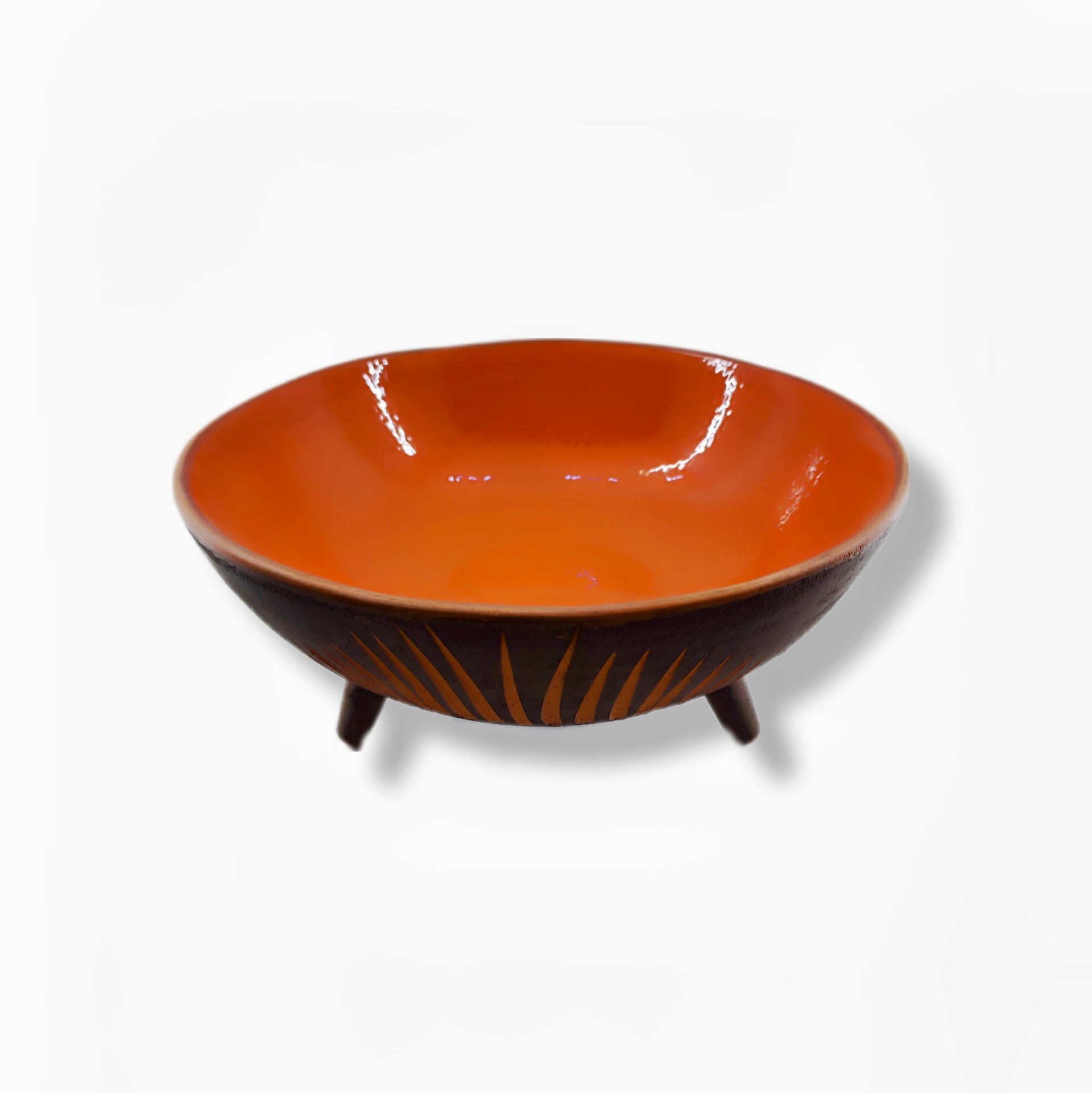 DEKORATİF AYAKLI KASE 30CM