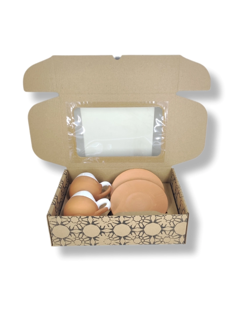 2 Lİ KALPLİ FİNCAN SETİ