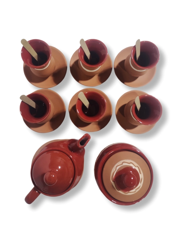 DEMLİKLİ ÇAY SETİ