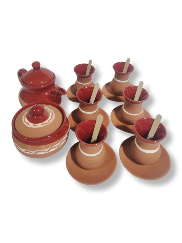 DEMLİKLİ ÇAY SETİ