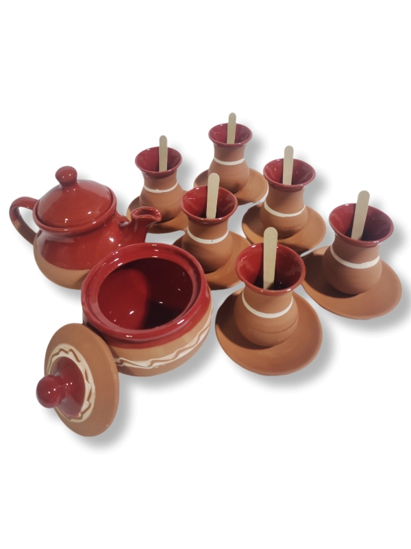 DEMLİKLİ ÇAY SETİ