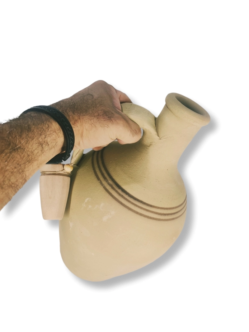 AHŞAP TIPALI ORTA TESTİ