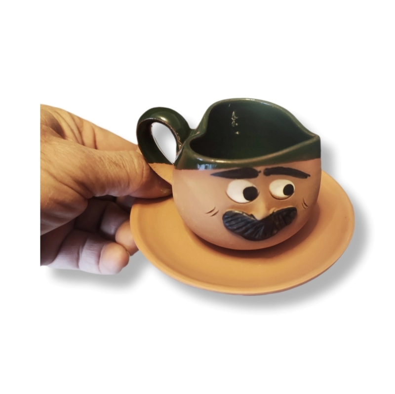 TOPRAK KALPLİ FİNCAN EMOJİ ERKEK