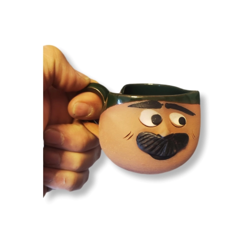 TOPRAK KALPLİ FİNCAN EMOJİ ERKEK