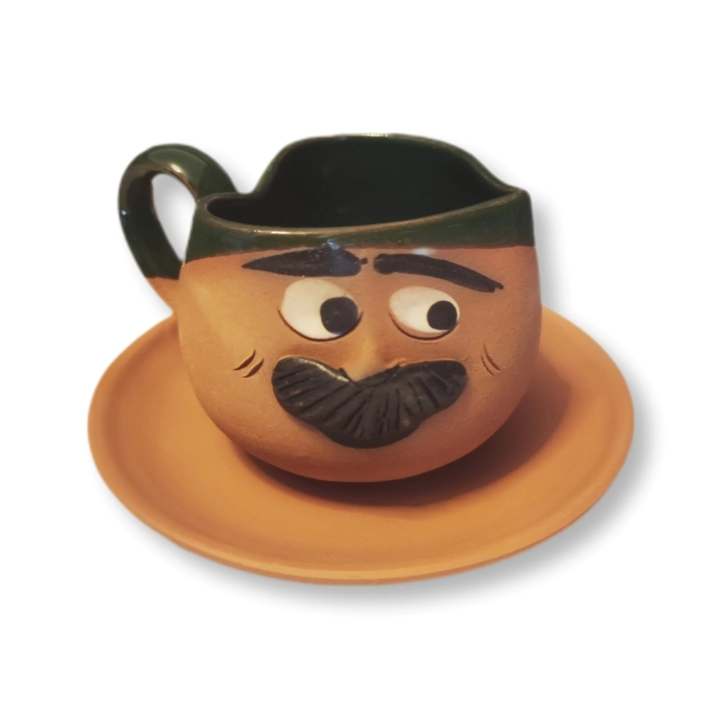 TOPRAK KALPLİ FİNCAN EMOJİ ERKEK
