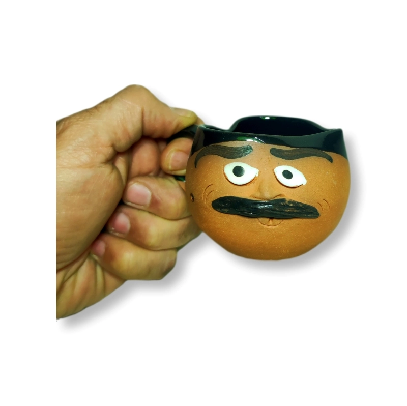 TOPRAK KALPLİ FİNCAN EMOJİ ERKEK