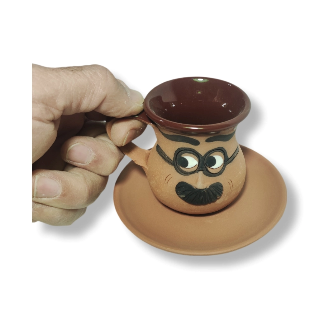 TOPRAK KLASİK FİNCAN EMOJİ ERKEK