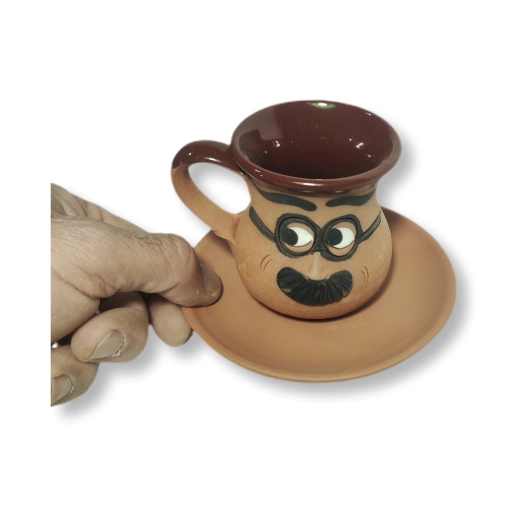 TOPRAK KLASİK FİNCAN EMOJİ ERKEK