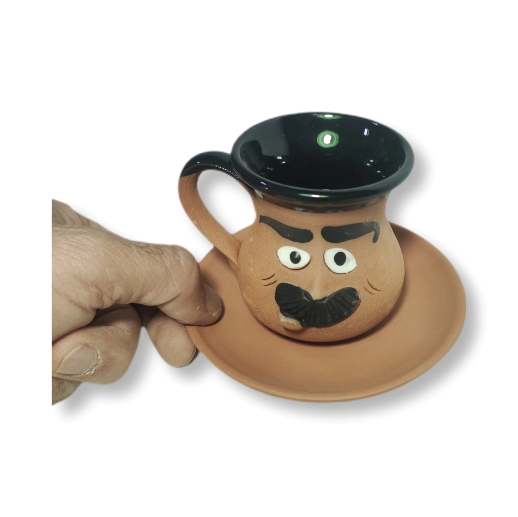 TOPRAK KLASİK FİNCAN EMOJİ ERKEK