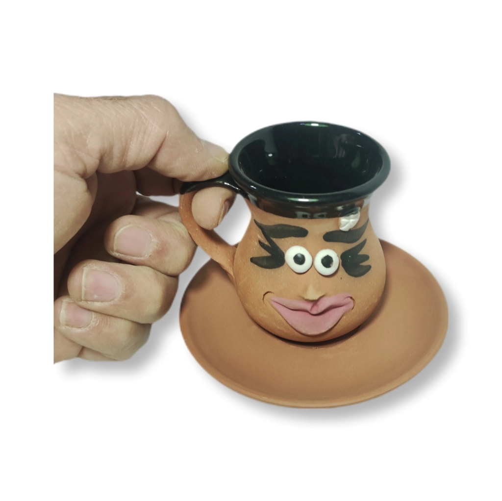 TOPRAK KLASİK FİNCAN EMOJİ KADIN