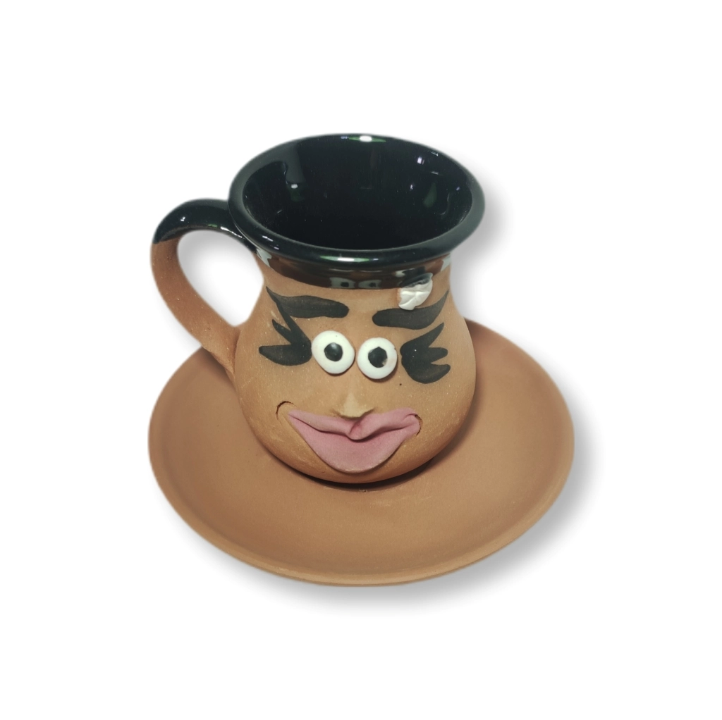 TOPRAK KLASİK FİNCAN EMOJİ KADIN