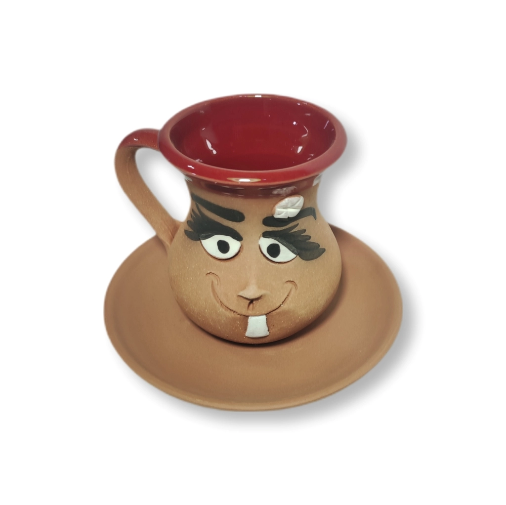 TOPRAK KLASİK FİNCAN EMOJİ KADIN