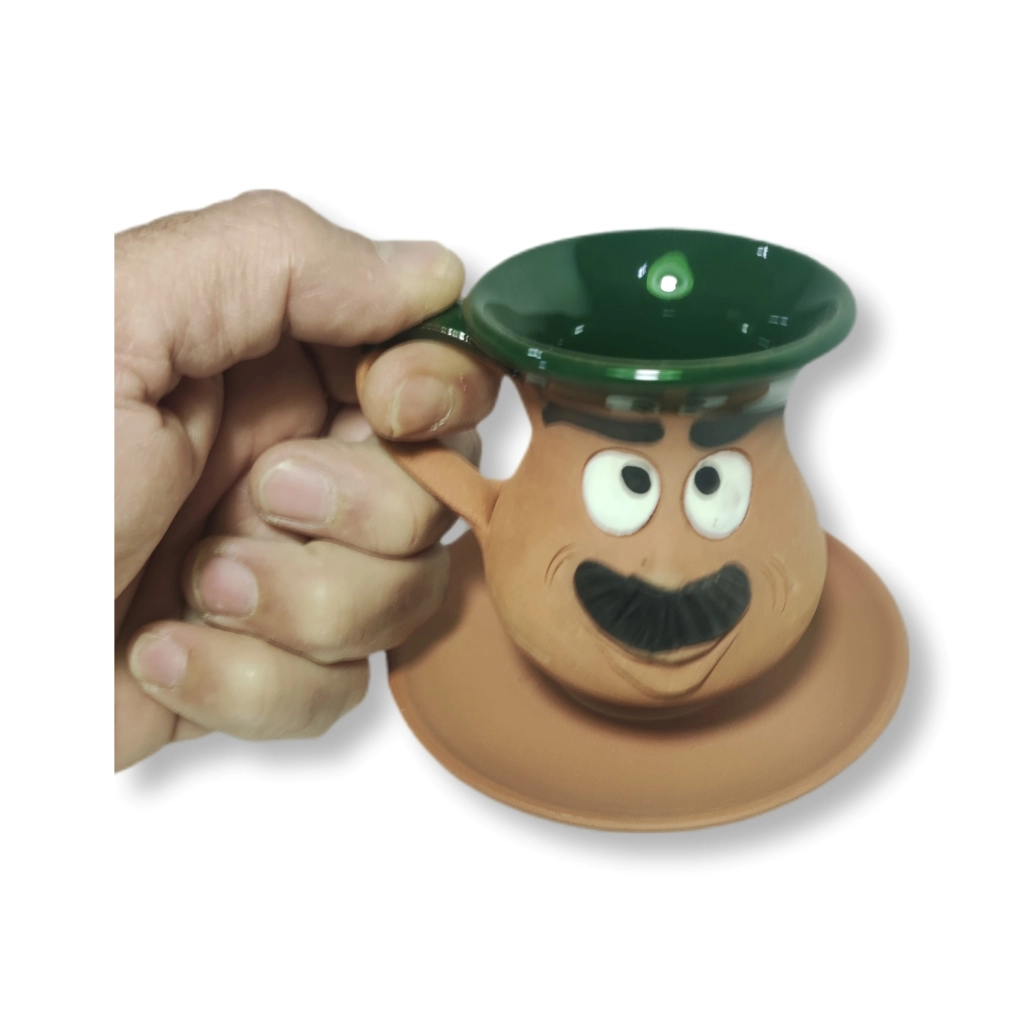 TOPRAK KLASİK FİNCAN EMOJİ ERKEK