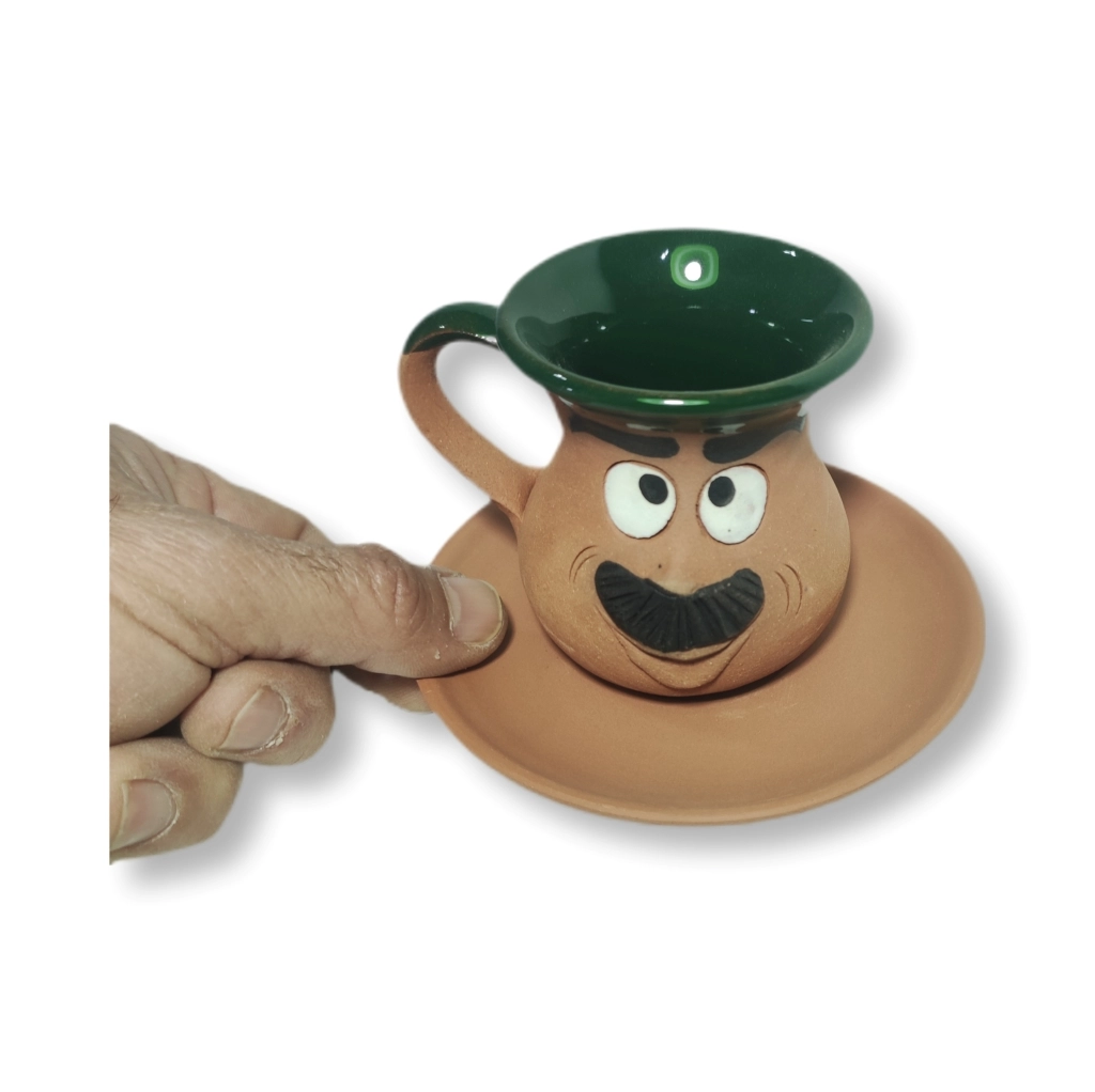 TOPRAK KLASİK FİNCAN EMOJİ ERKEK