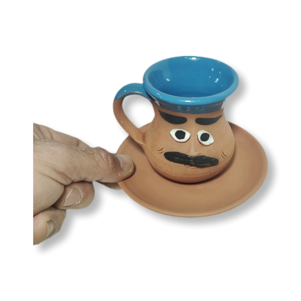 TOPRAK KLASİK FİNCAN EMOJİ ERKEK