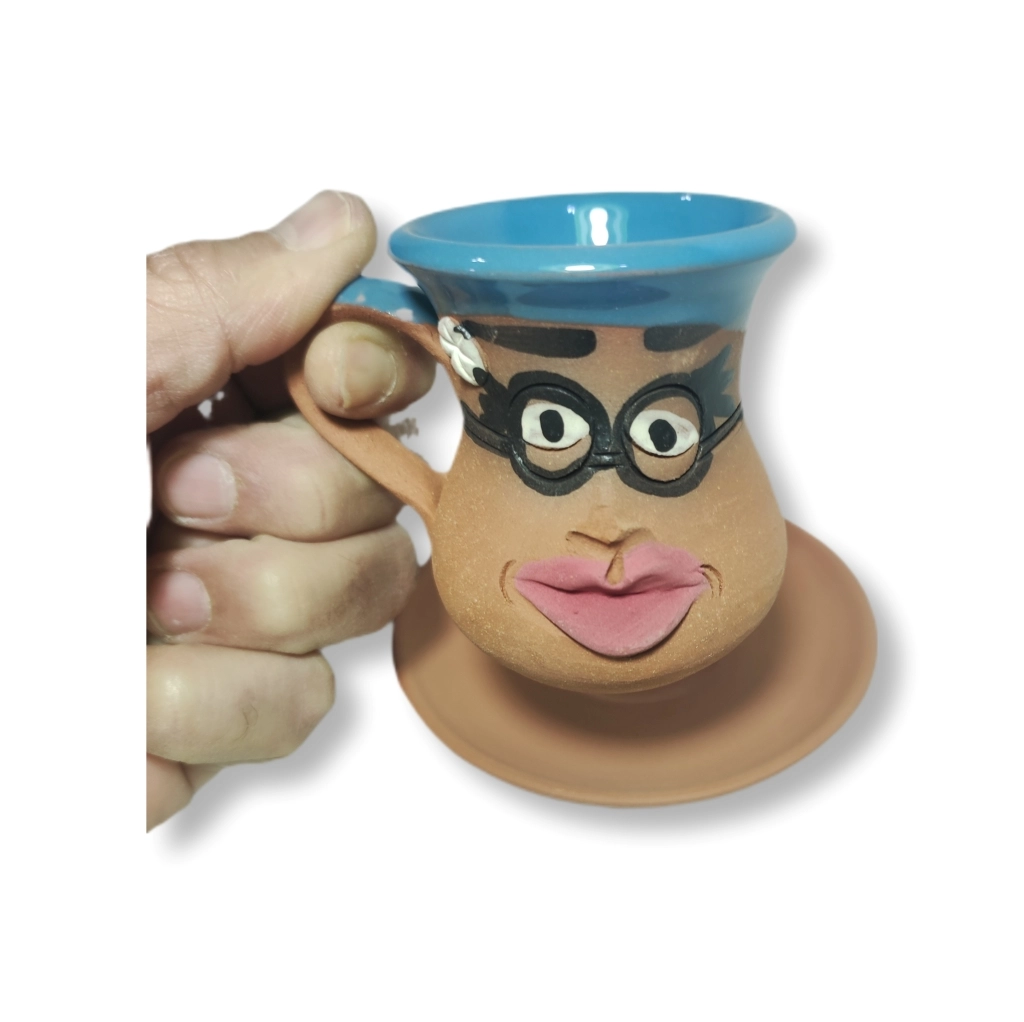 TOPRAK KLASİK FİNCAN EMOJİ KADIN