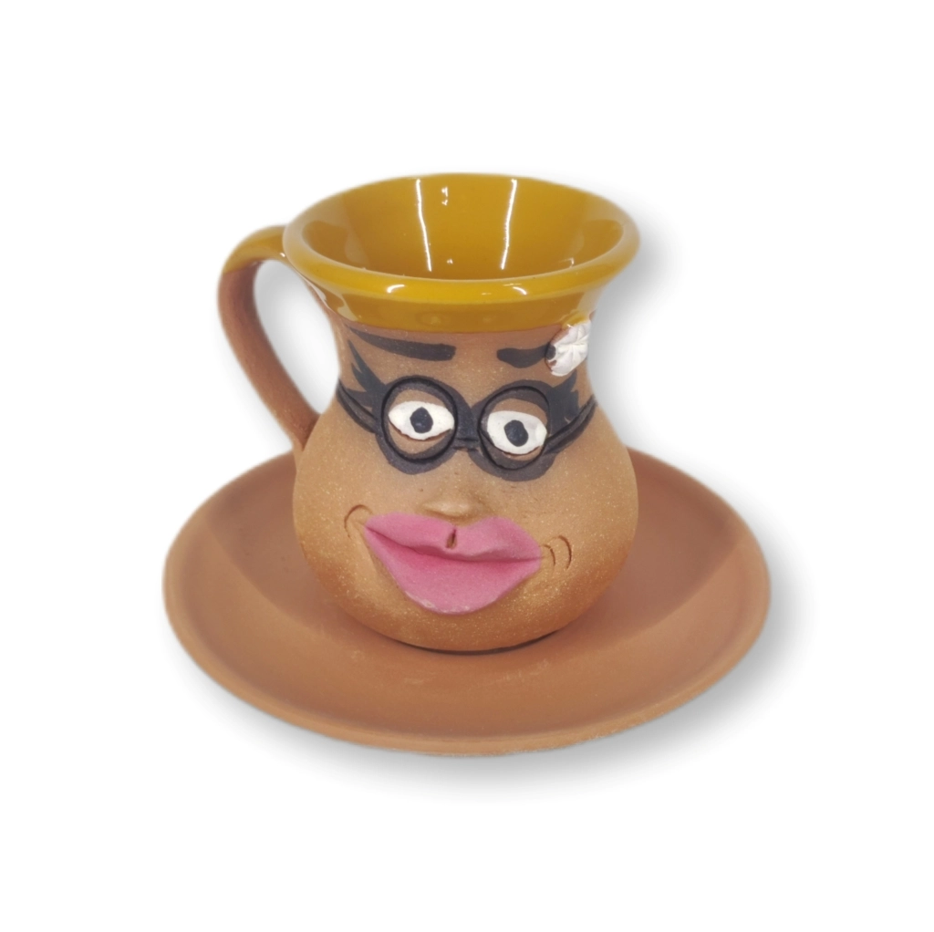 TOPRAK KLASİK FİNCAN EMOJİ KADIN