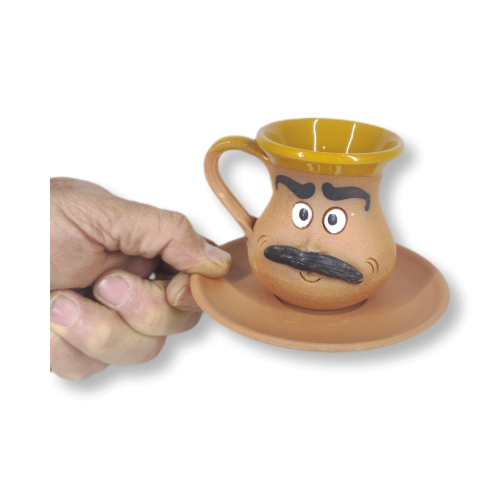 TOPRAK KLASİK FİNCAN EMOJİ ERKEK