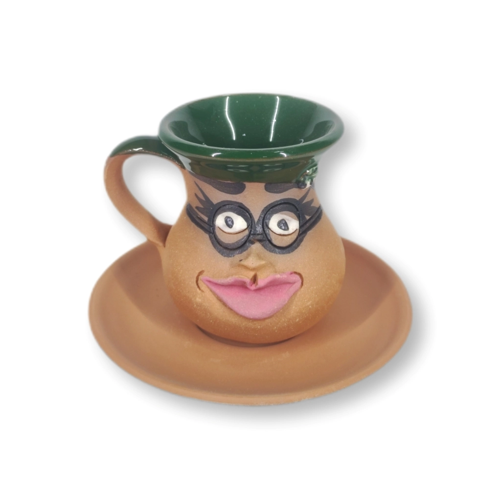 TOPRAK KLASİK FİNCAN EMOJİ KADIN