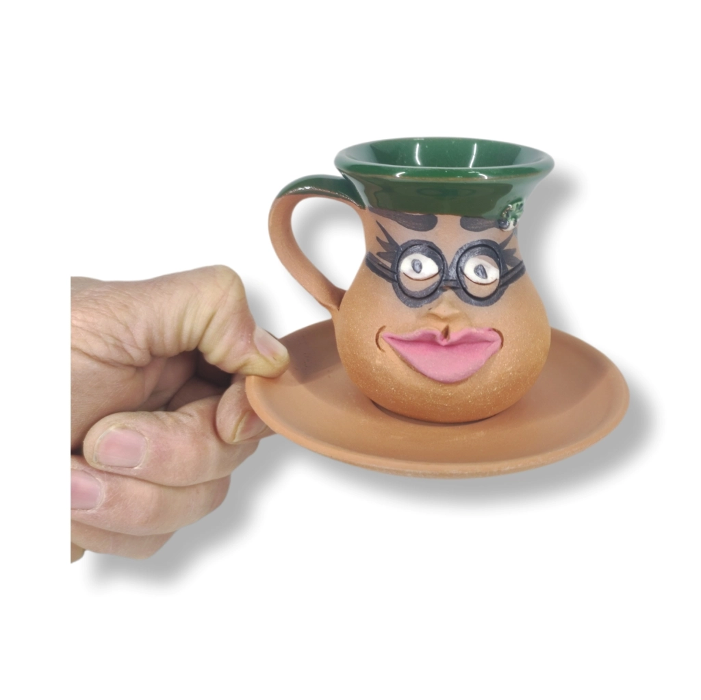 TOPRAK KLASİK FİNCAN EMOJİ KADIN