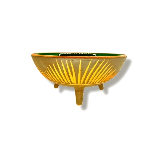 DEKORATİF AYAKLI KASE 25CM