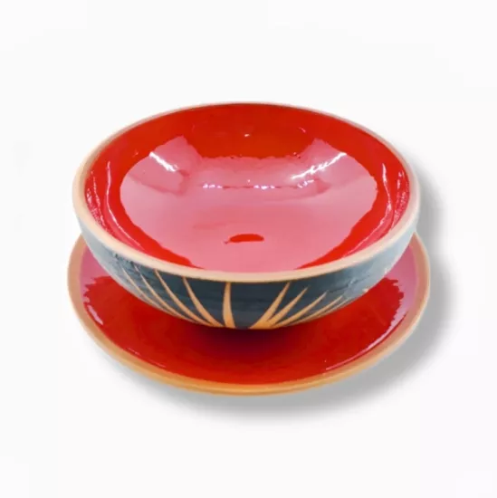 15cm çorba kasesi desenli