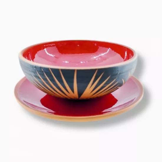 15cm çorba kasesi desenli