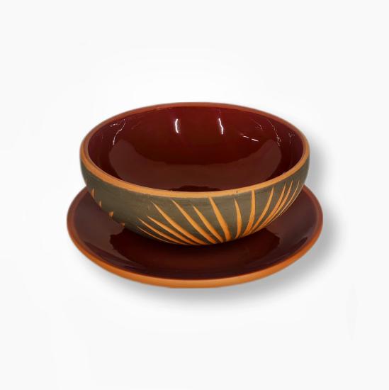 15cm çorba kasesi desenli