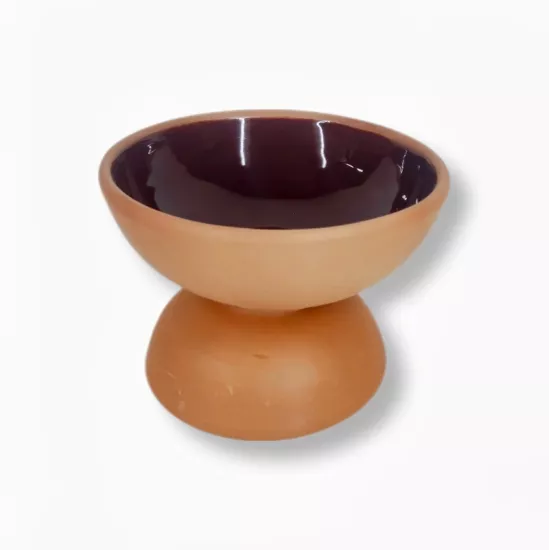 NATÜREL YUVARLAK AYAKLI KASE