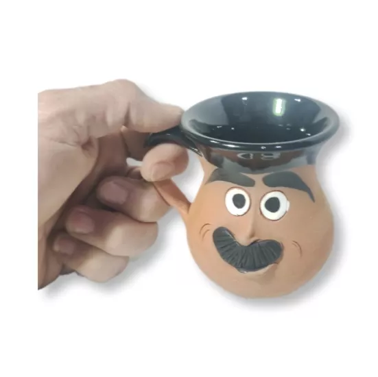 EMOJILI TOPRAK KUPA BARDAK